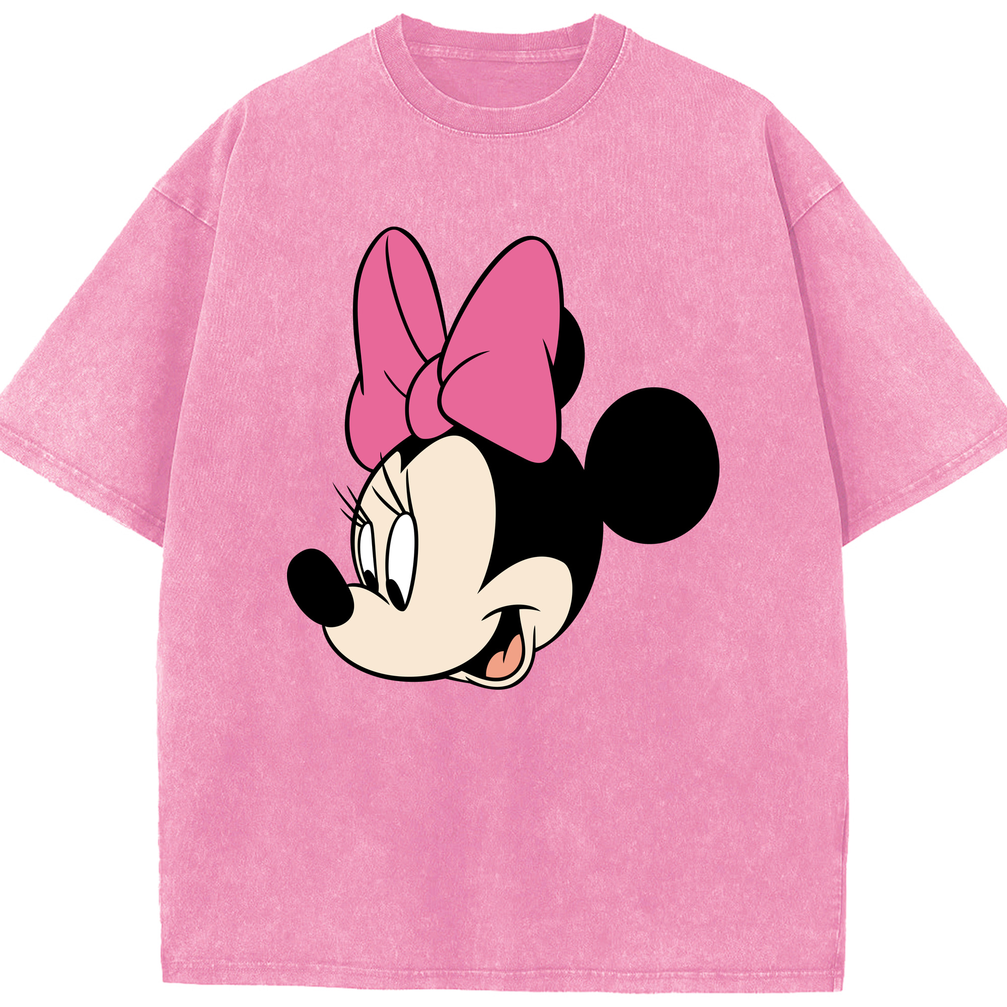 （画像用） ミッキーマウス Mickey Mouse 綿100% ヴィンテージ風 半袖Tシャツ（フロントプリント）